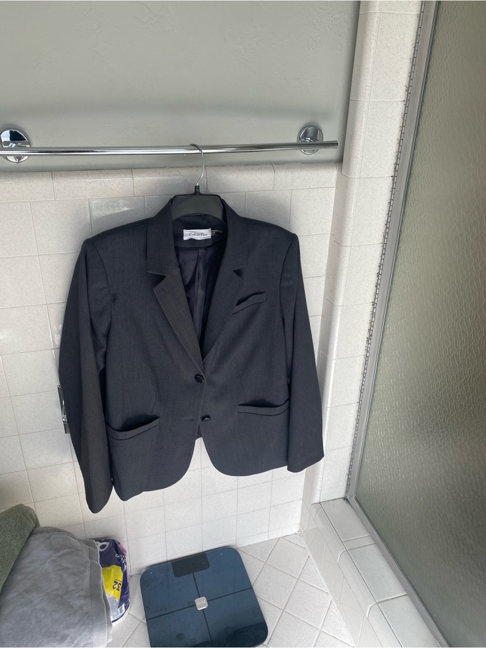 Calvin Klein Women's Black Tailored Blazer